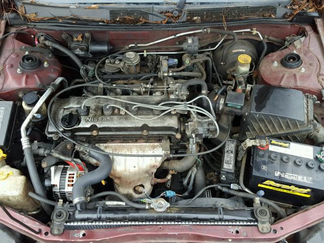 1N4DL01D91C223847 - 2001 NISSAN ALTIMA XE MAROON photo 7