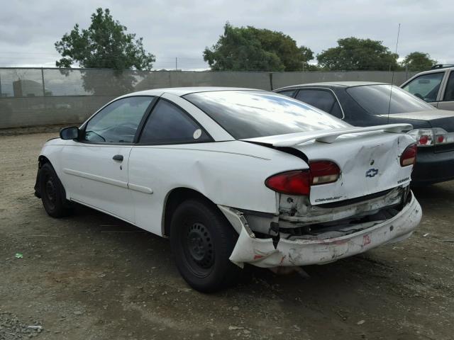 1G1JC1242WM123066 - 1998 CHEVROLET CAVALIER B WHITE photo 3