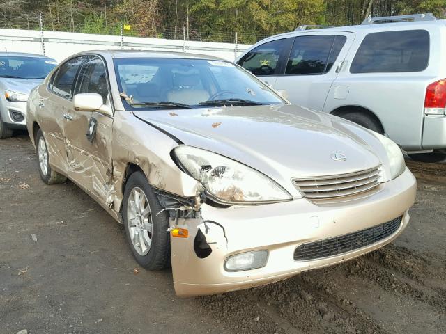 JTHBA30G740017760 - 2004 LEXUS ES GOLD photo 1