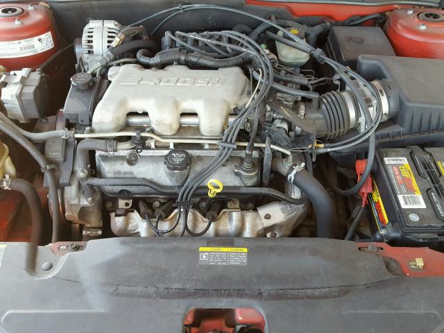 1G2NF52EX3C186969 - 2003 PONTIAC GRAND AM S RED photo 7