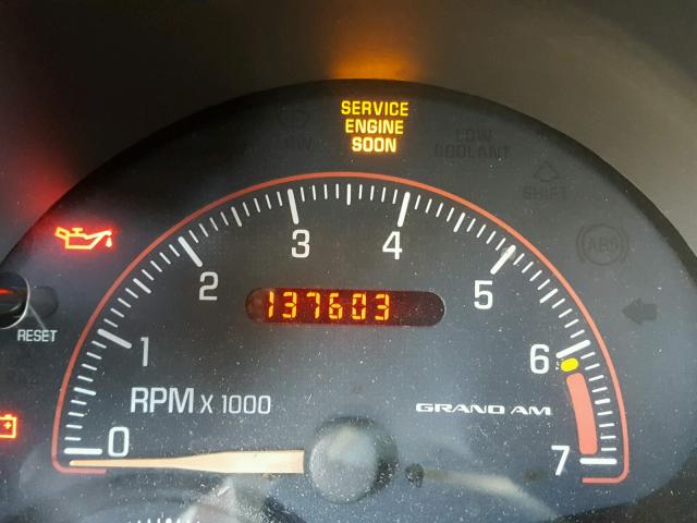 1G2NF52EX3C186969 - 2003 PONTIAC GRAND AM S RED photo 8