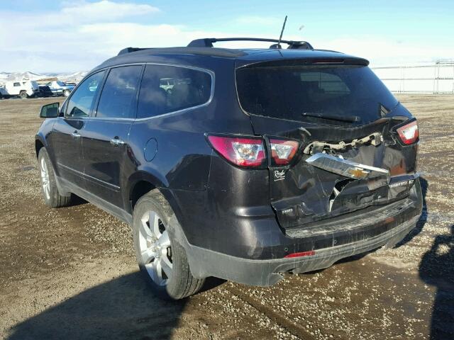 1GNKVJKDXEJ360367 - 2014 CHEVROLET TRAVERSE L SILVER photo 3