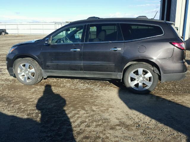 1GNKVJKDXEJ360367 - 2014 CHEVROLET TRAVERSE L SILVER photo 9