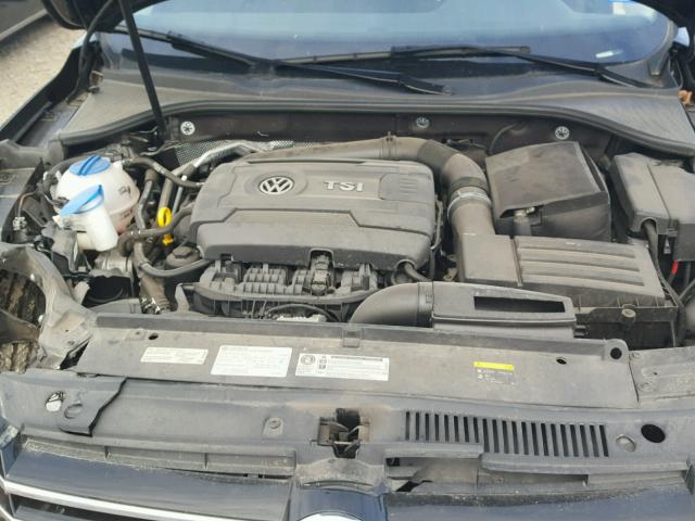 1VWAS7A36EC115981 - 2014 VOLKSWAGEN PASSAT S أسود صورة 7