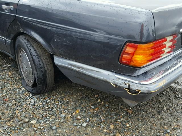 WDBCA39E6LA541089 - 1990 MERCEDES-BENZ 560 SEL BLUE photo 9