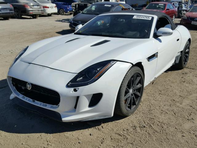 SAJWA6E77E8K07897 - 2014 JAGUAR F-TYPE WHITE photo 2