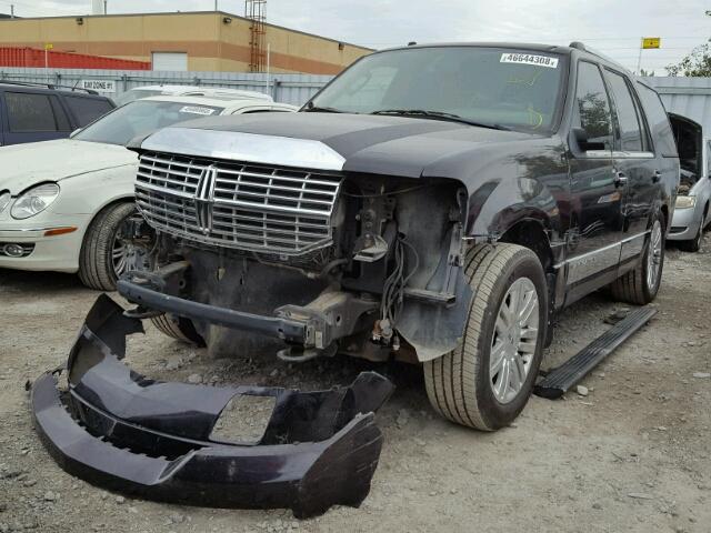 5LMFU28587LJ00939 - 2007 LINCOLN NAVIGATOR PURPLE photo 2