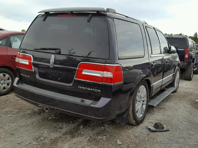 5LMFU28587LJ00939 - 2007 LINCOLN NAVIGATOR PURPLE photo 4