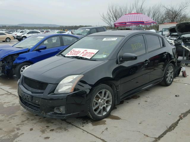 3N1BB6AP0BL693534 - 2011 NISSAN SENTRA SE- BLACK photo 2