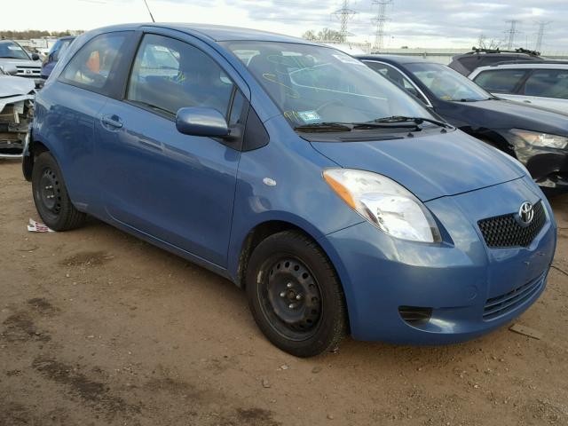 JTDJT923475083954 - 2007 TOYOTA YARIS BLUE photo 1