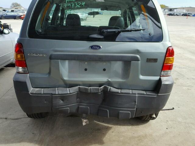 1FMYU02Z76KA73992 - 2006 FORD ESCAPE XLS GREEN photo 9