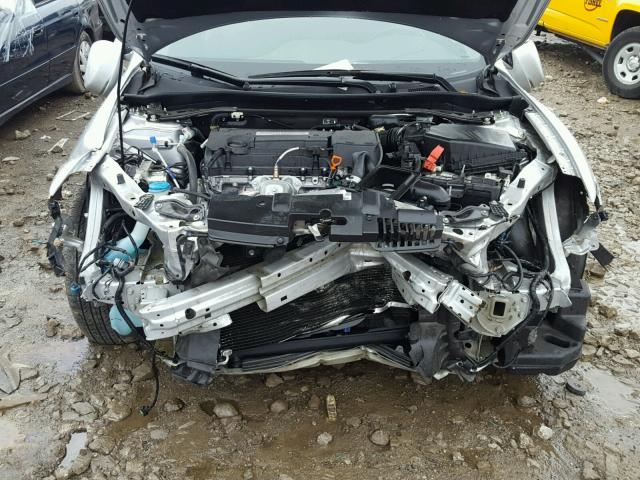 1HGCT1B81FA004558 - 2015 HONDA ACCORD EXL SILVER photo 7