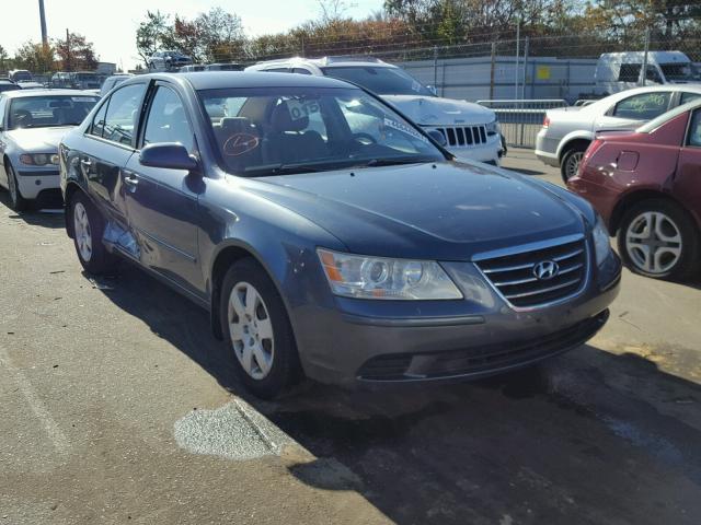 5NPET46C09H572224 - 2009 HYUNDAI SONATA GLS BLUE photo 1