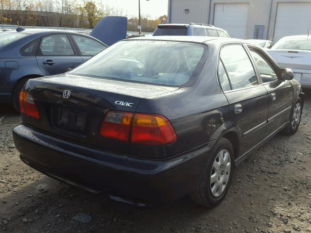 2HGEJ6675XH579701 - 1999 HONDA CIVIC LX BLACK photo 4