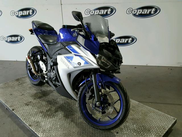 MH3RH06Y6FK001097 - 2015 YAMAHA YZFR3 BLUE photo 1