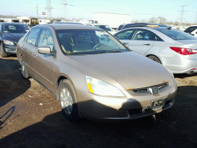 1HGCM56374A028783 - 2004 HONDA ACCORD LX TAN photo 1