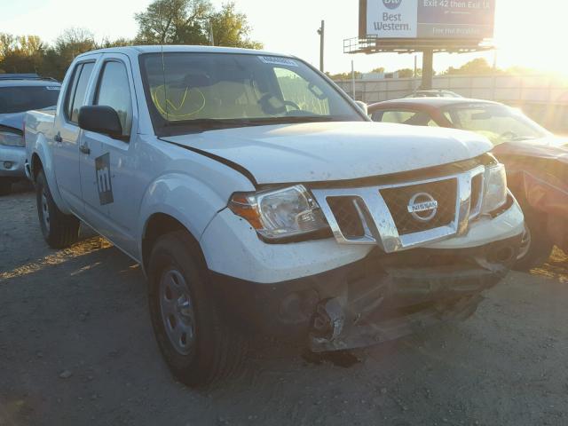 1N6AD0EV2FN713603 - 2015 NISSAN FRONTIER S WHITE photo 1