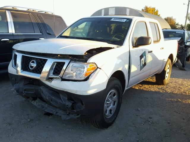 1N6AD0EV2FN713603 - 2015 NISSAN FRONTIER S WHITE photo 2