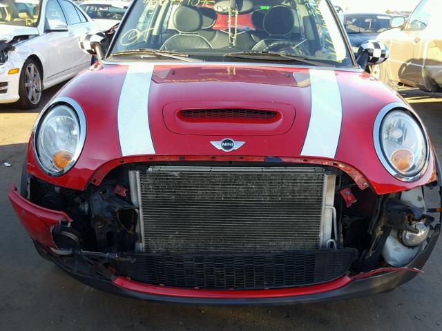 WMWMF735X7TL84665 - 2007 MINI COOPER S RED photo 9