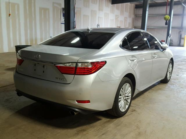 JTHBK1GG9D2056894 - 2013 LEXUS ES 350 SILVER photo 4