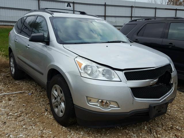 1GNKREED7CJ392519 - 2012 CHEVROLET TRAVERSE L SILVER photo 1