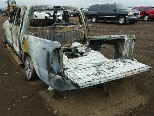 5TELU42N68Z570386 - 2008 TOYOTA TACOMA DOU BURN photo 3