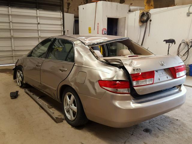 JHMCM56643C006685 - 2003 HONDA ACCORD EX GOLD photo 3