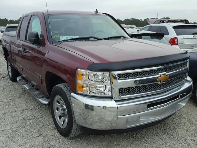 1GCRCREAXDZ408821 - 2013 CHEVROLET SILVERADO RED photo 1