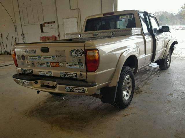 4F4YR16U72TM19576 - 2002 MAZDA B3000 CAB TAN photo 4