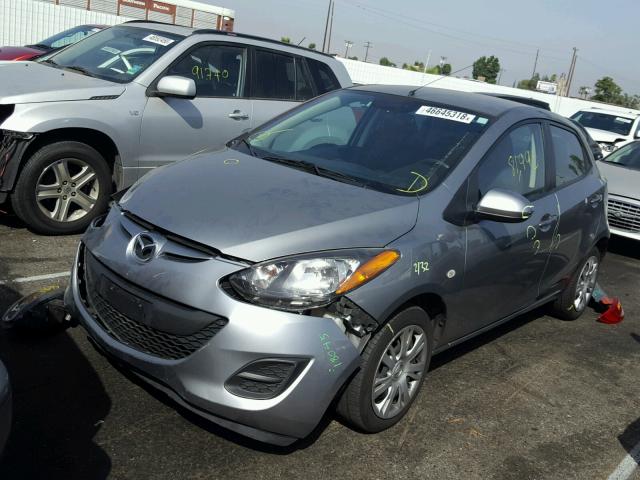 JM1DE1KY6E0176165 - 2014 MAZDA MAZDA2 SPO 灰色 照片 2