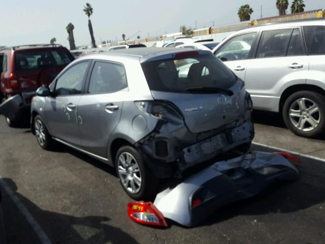 JM1DE1KY6E0176165 - 2014 MAZDA MAZDA2 SPO 灰色 照片 3