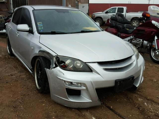 JM1BK34L071685212 - 2007 MAZDA SPEED 3 SILVER photo 1