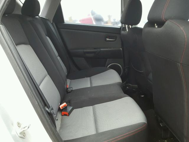 JM1BK34L071685212 - 2007 MAZDA SPEED 3 SILVER photo 6