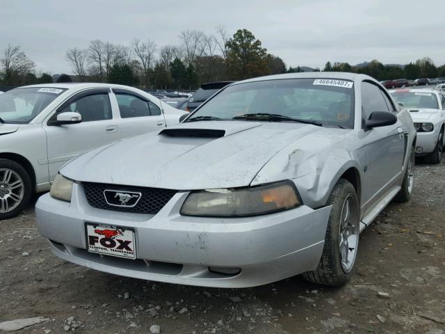 1FAFP42X23F322007 - 2003 FORD MUSTANG GT SILVER photo 2