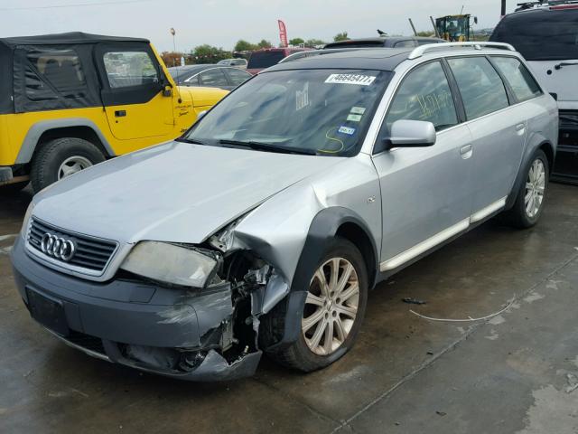 WA1YD64B63N045967 - 2003 AUDI ALLROAD SILVER photo 2