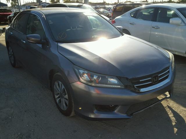 1HGCR2F35DA022609 - 2013 HONDA ACCORD LX GRAY photo 1