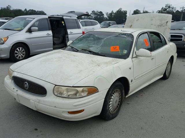 1G4HP54K914150119 - 2001 BUICK LESABRE CU WHITE photo 2