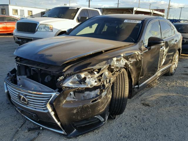 JTHBL5EF7E5132336 - 2014 LEXUS LS 460 BLACK photo 2