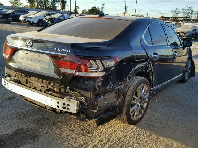 JTHBL5EF7E5132336 - 2014 LEXUS LS 460 BLACK photo 4