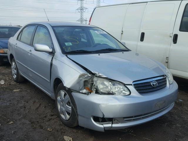 1NXBR30E16Z647676 - 2006 TOYOTA COROLLA SILVER photo 1