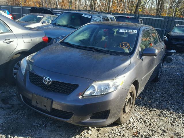 JTDBU4EEXA9116957 - 2010 TOYOTA COROLLA BA GRAY photo 2