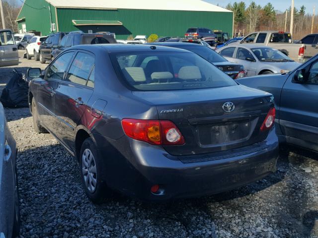 JTDBU4EEXA9116957 - 2010 TOYOTA COROLLA BA GRAY photo 3