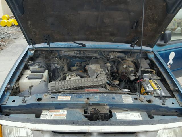 1FTCR15XXTTA24520 - 1996 FORD RANGER GREEN photo 7