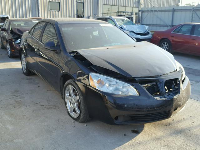 1G2ZG558264289306 - 2006 PONTIAC G6 SE1 BLACK photo 1