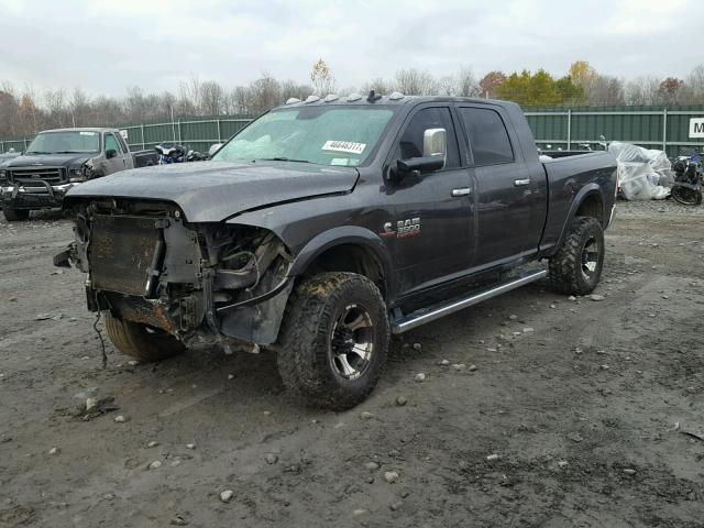 3C63R3MLXGG258600 - 2016 RAM 3500 LARAM GRAY photo 2