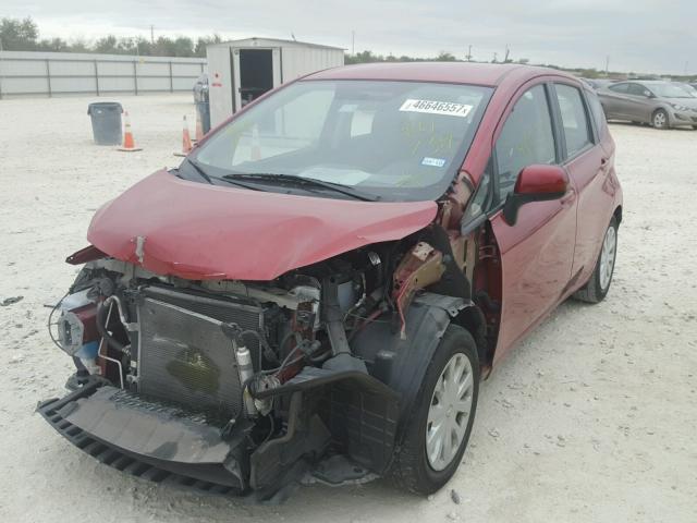 3N1CE2CP9EL401739 - 2014 NISSAN VERSA NOTE BURGUNDY photo 2