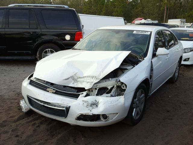 2G1WC581869369658 - 2006 CHEVROLET IMPALA LT WHITE photo 2