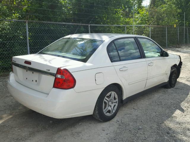 1G1ZS58F17F234350 - 2007 CHEVROLET MALIBU LS Ağ foto 4