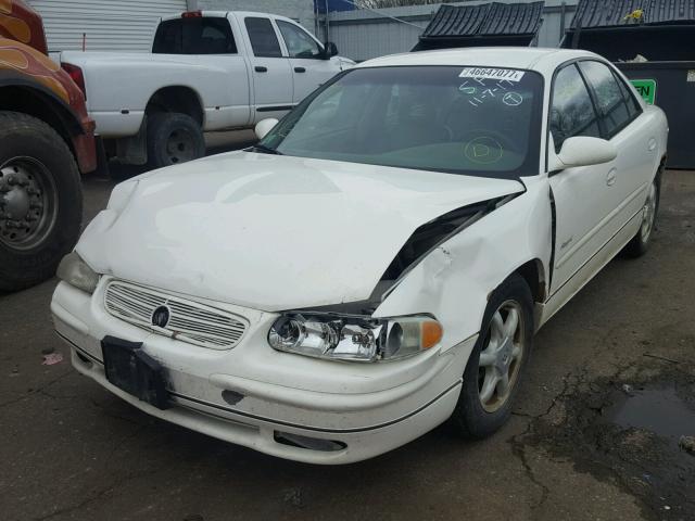 2G4WB55K911216894 - 2001 BUICK REGAL LS WHITE photo 2