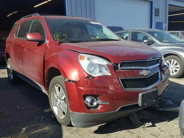 2GNFLNE51C6313774 - 2012 CHEVROLET EQUINOX LT RED photo 1